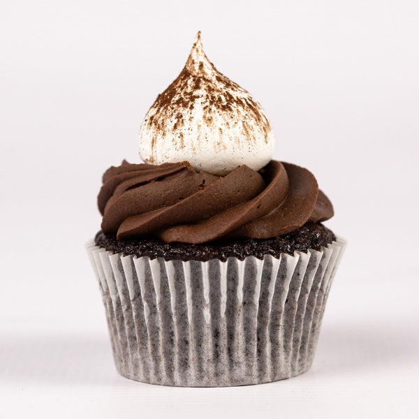 Chocolate cupcake – softpeaks