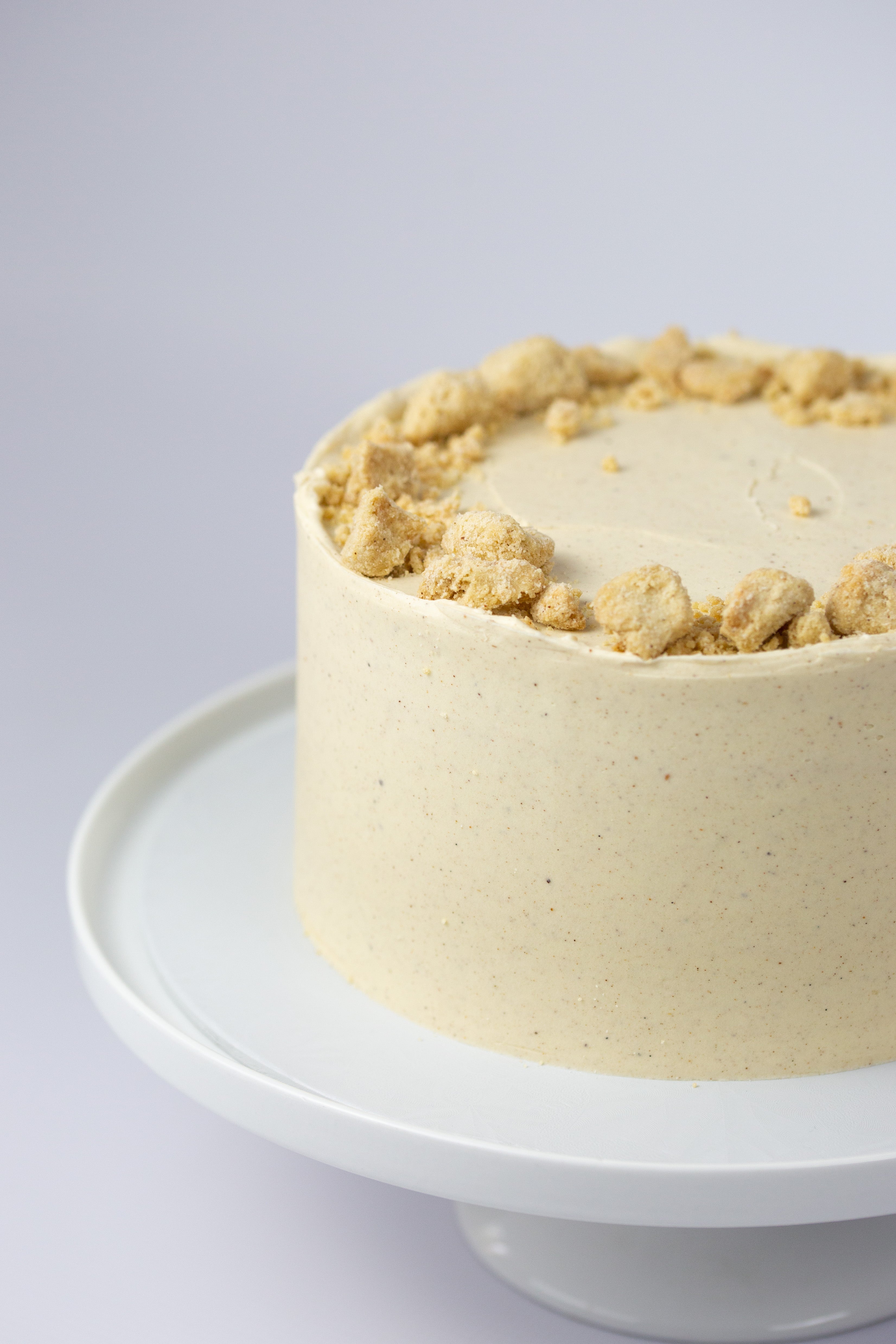 Irish Apple Crumb Cake with Honey Whipped Cream | The Every Kitchen