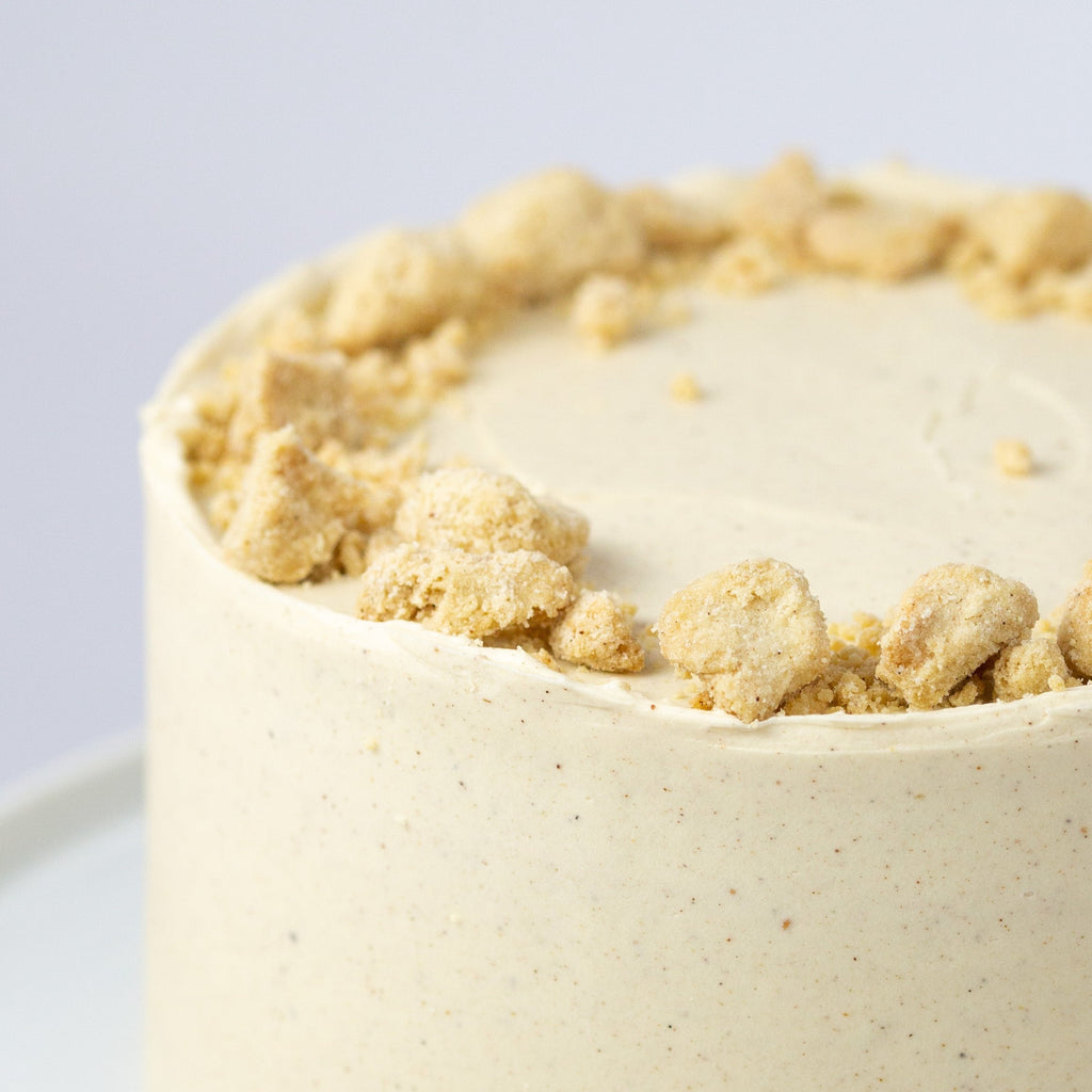 Apple crumble cake